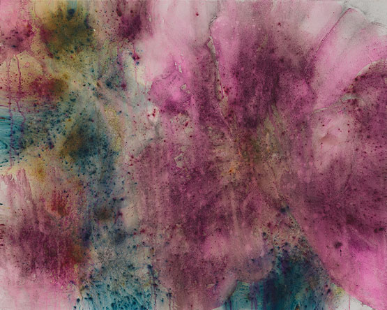 Cai Guo Qiang, Sweet Briar painting